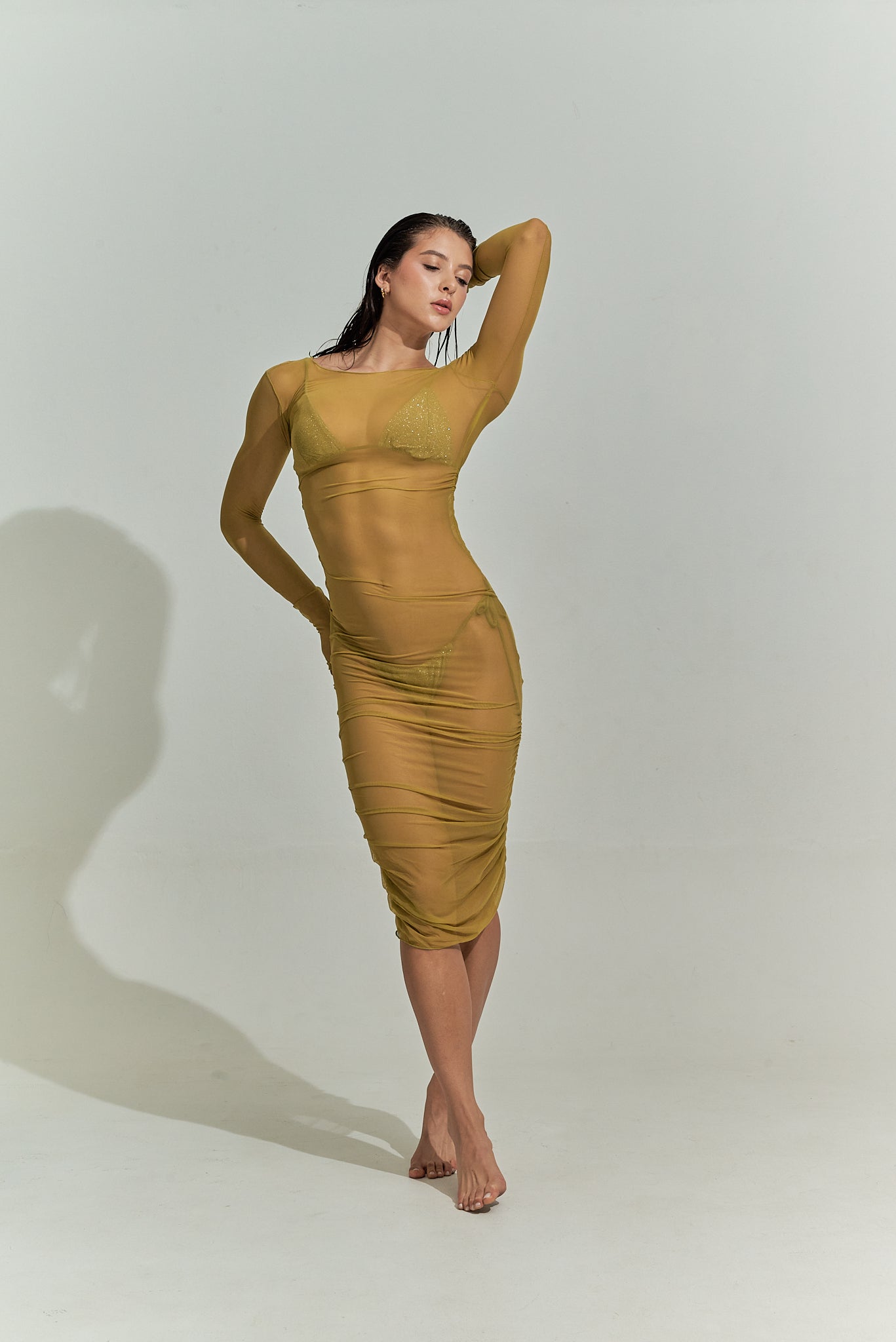 RIDDLE DRESS VERDE